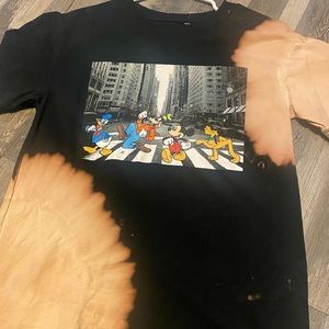 Disney distressed tee